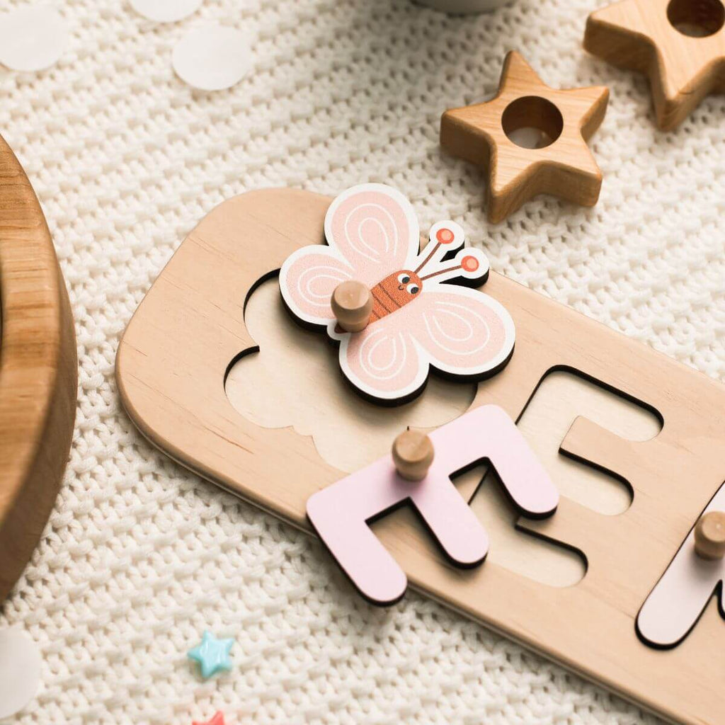 Name Puzzle with Pegs